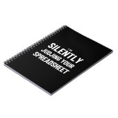 Ik ben stilletjes je spreadsheet aan het beoordele notitieboek (Linkerzijde)