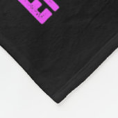 Ik ben Storm Epilepsy Bewustheid Fleece Deken (Hoek)