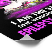 Ik ben Storm Epilepsy Bewustheid Poster (Hoek)