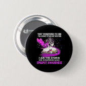Ik ben Storm Epilepsy Bewustheid Ronde Button 5,7 Cm (Voorkant /achterkant)
