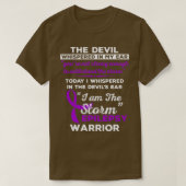 Ik ben Storm Epilepsy Warrior 1 T-shirt (Design voorkant)