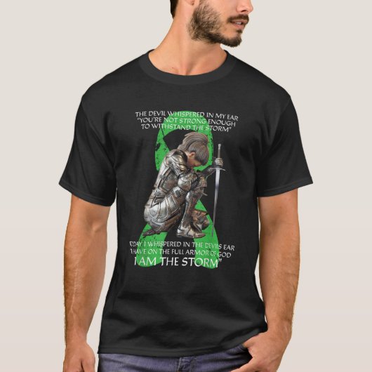Ik ben Storm Non Hodgkins Lymphoma Christelijke Ka T-shirt (Voorkant)