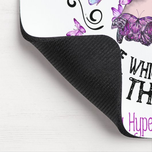 Ik ben Storm Pulmonaire Hypertensie Bewustheid Muismat (Hoek)