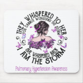 Ik ben Storm Pulmonaire Hypertensie Bewustheid Muismat (Voorkant)