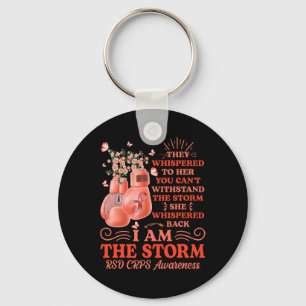 Ik ben storm RSD CRPS Awareness Boxing Glove Bu Sleutelhanger