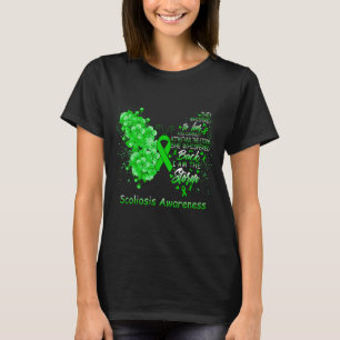 Ik ben Storm Scoliosis Awareness Butterfly T-shirt