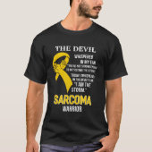 Ik ben Storm voor Sarcoma Bewustheid T-shirt (Voorkant)