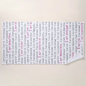 Ik ben strandlaken (Voorkant)