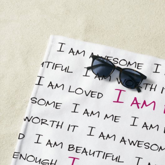 Ik ben strandlaken (In situ)