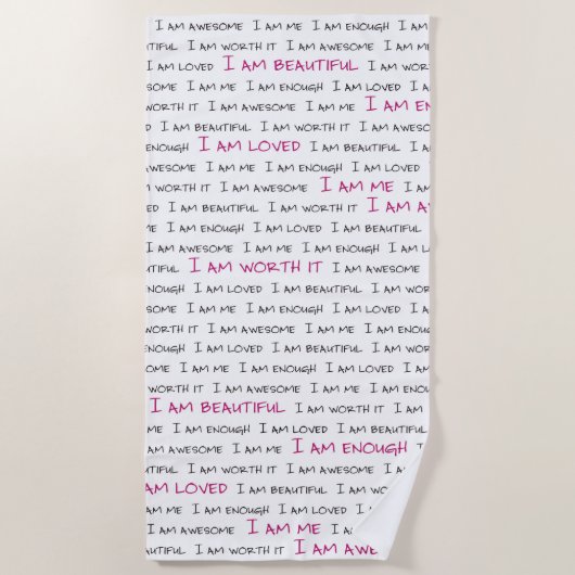 Ik ben strandlaken (Voorkant)