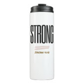 IK BEN (STRONG) - ISAIAH 41:10 THERMOSBEKER (Voorkant)