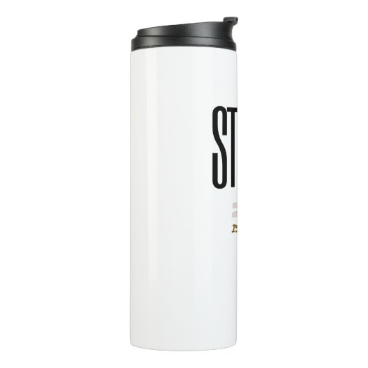 IK BEN (STRONG) - ISAIAH 41:10 THERMOSBEKER (Gedraaid links)