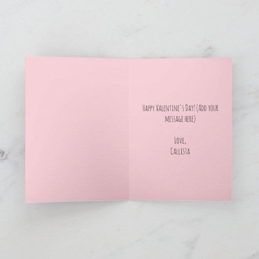 Ik ben Succa voor je Cactus Valentijnsdag Greeting Feestdagen Kaart (Binnen)