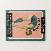 Ik ben Super Flexible Funny Sarcastische Vrouw Legpuzzel (Horizontaal)
