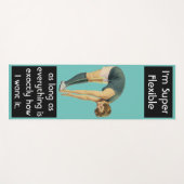 Ik ben Super Flexible Funny Sarcastische  Vrouw Yogamat (Voorkant (horizontaal))