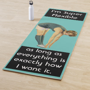 Ik ben Super Flexible Funny Sarcastische Vrouw Yogamat