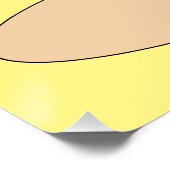 Ik ben Sveety, een komische, grappige Cartoon Perfect Poster (Hoek)