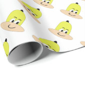 Ik ben Sveety, Funny Face Cartoon Cadeaupapier (Rol Hoek)