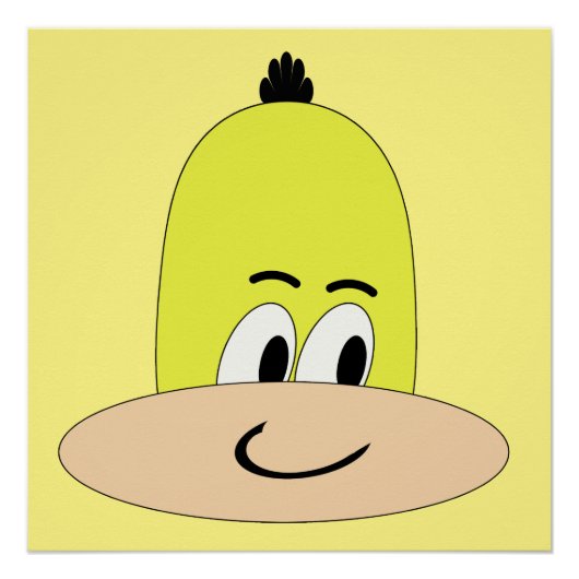 Ik ben Sveety, Funny Face Cartoon Perfect Poster (Voorkant)