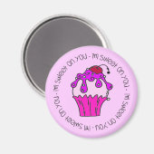 Ik ben Sweet op je Valentijn Magneet (Voorkant / Achterkant)