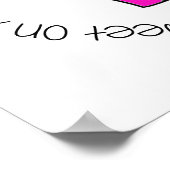 Ik ben Sweet op je Valentijn Poster (Hoek)