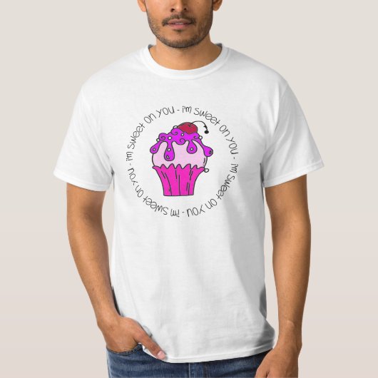 Ik ben Sweet op je Valentijn T-shirt (Voorkant)
