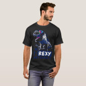 Ik ben T-Rexy en ik ken het T-shirt (Voorkant volledig)