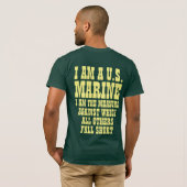 Ik ben T-shirt (Achterkant volledig)