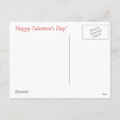 Ik ben taartwerk voor jou Valentijn Feestdagenkaart (Achterkant)