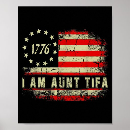 Ik ben tante Tifa Poster (Voorkant)