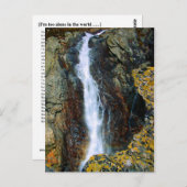 IK BEN TE ALLEEN IN DE WERELD BRIEFKAART (Voorkant / Achterkant)