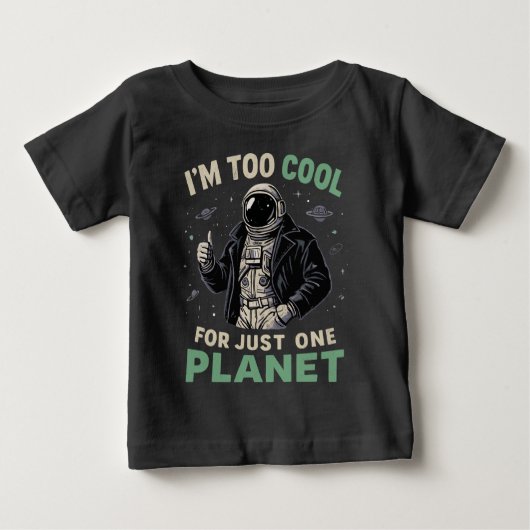 Ik ben te cool voor slechts één planeet (Voorkant)