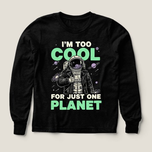 Ik ben te cool voor slechts één planeet (Voorkant)