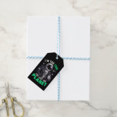 Ik ben te cool voor slechts één planeet cadeaulabel (Met Touw)