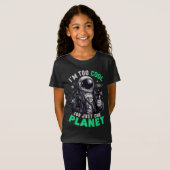 Ik ben te cool voor slechts één planeet t-shirt (Voorkant volledig)