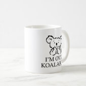 Ik ben te Koalagebruine koffiemok (Voorkant rechts)