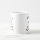 Ik ben te Koalagebruine koffiemok (Center)