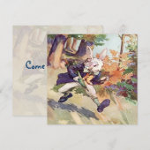 Ik ben te laat. ~ Invitities Kaart (Voorkant / Achterkant)