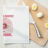 Ik ben te om te koken. theedoek (Quarter Fold)