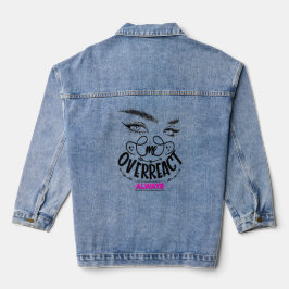 IK BEN TE REACTIEF DENIM JACKET