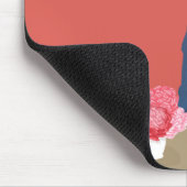 Ik ben te  voor een werkhokje muismat (Hoek)