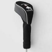 Ik ben te warm voor de winter golfheadcover (Schuin)