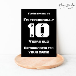 Ik ben technisch... jaren oud schrikkeljaar verjaa kaart