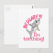 Ik ben Teething. Briefkaart (Voorkant / Achterkant)