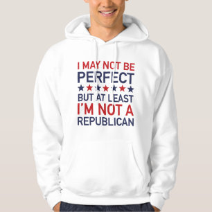 Ik ben tenminste geen Republikein Hoodie
