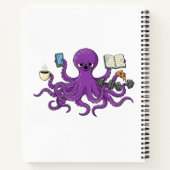 Ik ben Tentakelig en Gestrest – Grappige Octopus M Notitieboek (Achterkant)