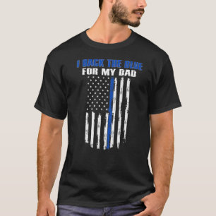 Ik ben terug de blauwe voor mijn vader, proud poli t-shirt