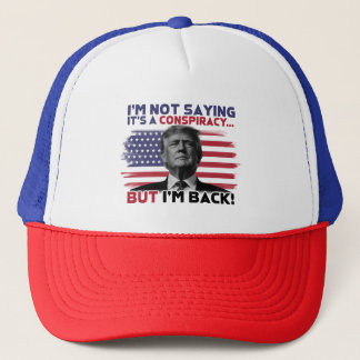 Ik ben terug Donald Trump Trucker Pet