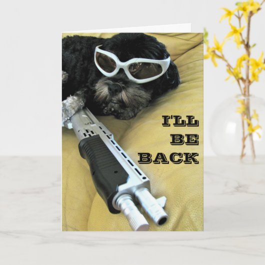 IK BEN TERUG, KAART (Gele Bloem)