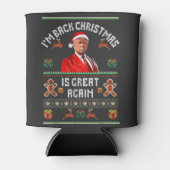 Ik ben terug, Kerstmis is weer geweldig Trump verk Blikjeskoeler (Voorkant)